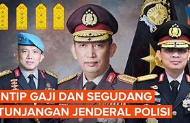 Berapa Gaji Jenderal Polisi